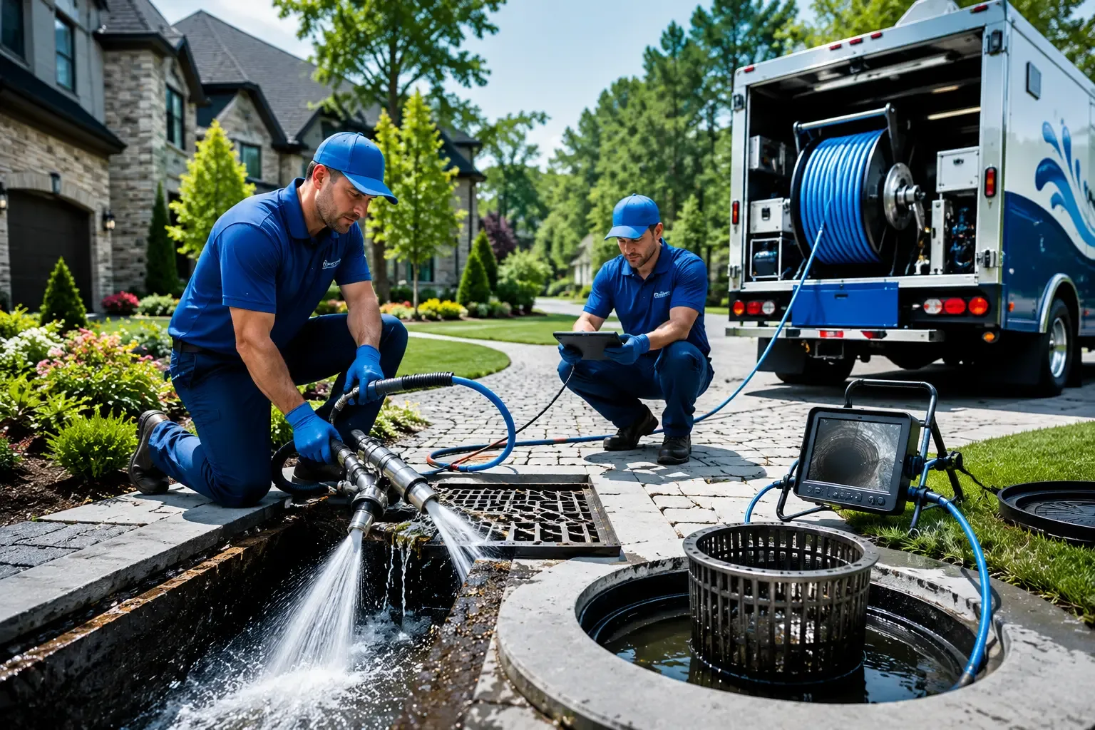 Local outdoor drain cleaning professionals in Cummings, KS